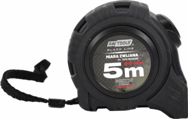 AWTools AWTOOLS MAGNETMÅL. ABS 5m/25mm AWBL25413