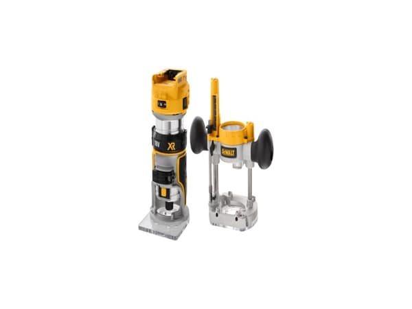 DeWALT DCW604NT-XJ - Fräs med fast/skjutbar bas 8 mm - SOLO