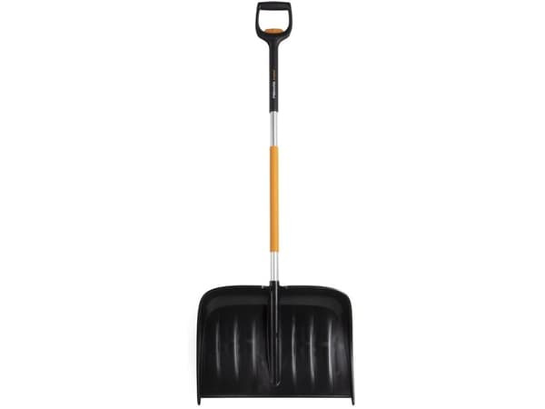 Fiskars 1057189, Snøskuffe, Metall, Sort, Oransje, Regulerbar, Ergonomisk, Polen, 53,2 cm