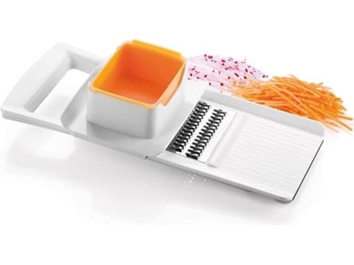 Tescoma 643854, Platt rivjärn, Orange, Vit, Plast, Rostfritt stål, 120 mm, 280 mm, 1 styck