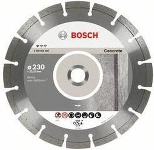 Bosch - timanttileikkuulevy, vakio betonille 150 x 22,23 x 2 x 10 mm