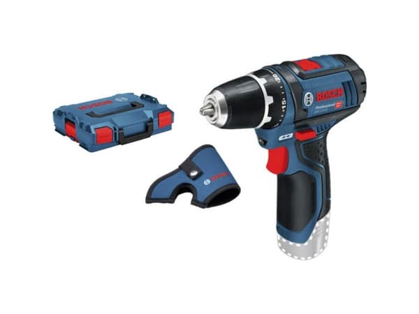 Bosch GSR 12V-15 Professional - Drill/driver - trådløs - 2 hastigheter - nøkkelfri borhylse 10 mm - 30 N·m - uten batteri - 12 V - SOLO