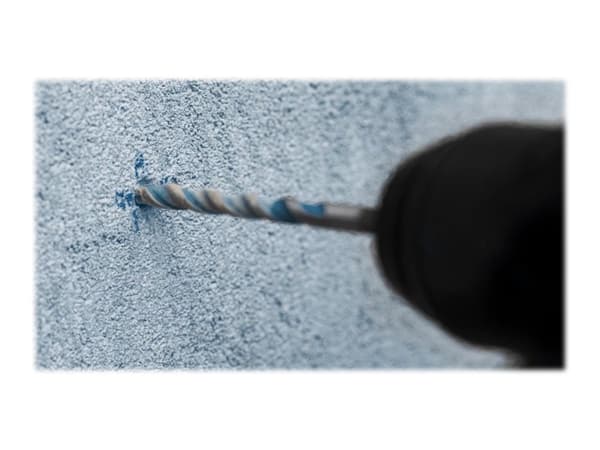 Bosch Expert HEX-9 MultiConstruction - Borsett - for betong, plast, stål, bløtt tre, soft tile, multimaterial - 5 deler - 6 mm, 7 mm, 8 mm, 5.5 mm -