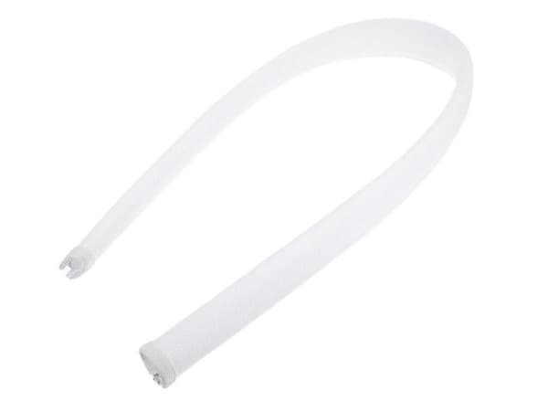 VivoLink Pro - Kabelhanteringsfodral - expandable, with zipper, 20 mm diameter - 2.8 m - vit