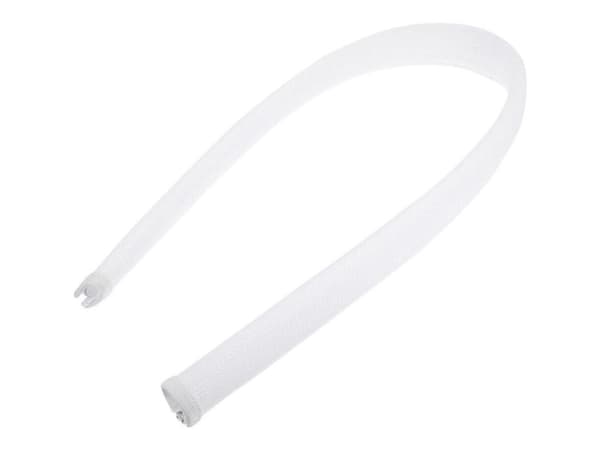 VivoLink Pro - Kabelhanteringsfodral - expandable, with zipper, 20 mm diameter - 2.8 m - vit