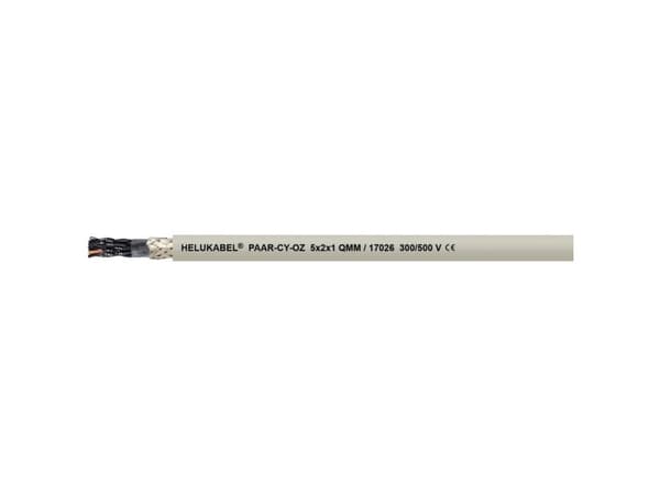 Helukabel 17027-100 Datakabel 6 x 2 x 1 mm² Grå 100 m