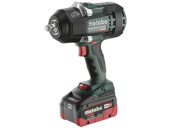 Metabo SSW 18 LTX 1450 BL - Mutterdragare - sladdlös - 1/2-tums kvadrat-drive - 1450 N·m - 2 batterier - 18 V