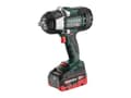 Miniatyrbild 1 av 3: Metabo SSW 18 LTX 1450 BL - Mutterdragare - sladdlös - 1/2-tums kvadrat-drive - 1450 N·m - 2 batterier - 18 V