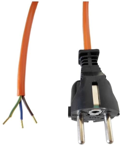 Helukabel 84673-1 Strøm Netværkskabel Orange 10 m