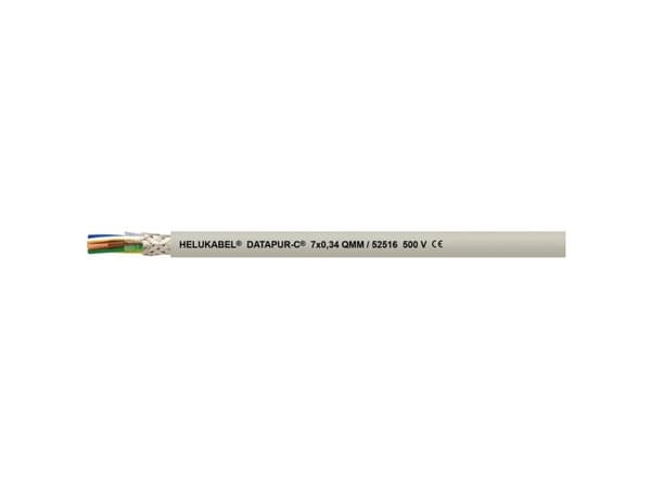 Helukabel 52505-100 Datakabel 7 x 0.25 mm² Grå 100 m