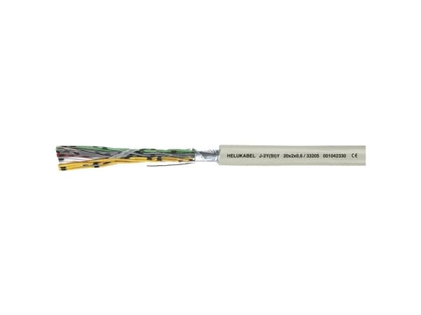 Helukabel 33201-100 Datakabel 8 x 0.6 mm² Grå 100 m