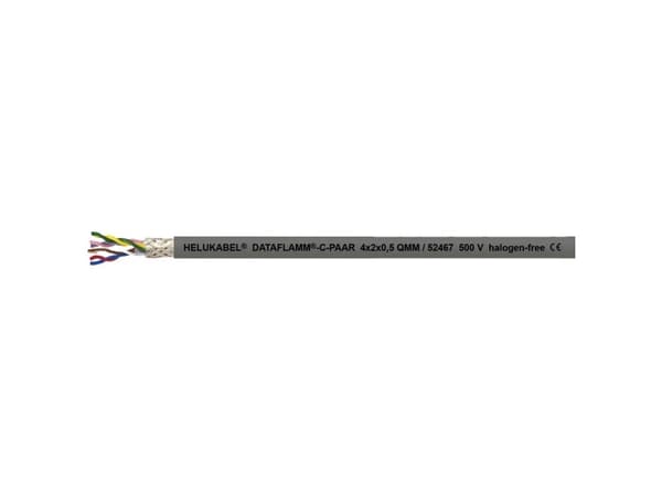 Helukabel 52475-100 Datakabel 2 x 2 x 0.75 mm² Grå 100 m