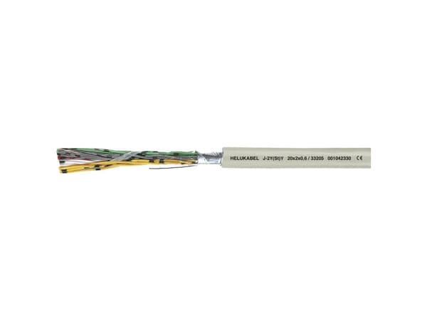 Helukabel 33200-100 Datakabel 4 x 0.6 mm² Grå 100 m