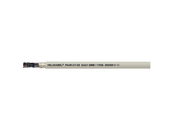 Helukabel 17026-100 Datakabel 5 x 2 x 1 mm² Grå 100 m