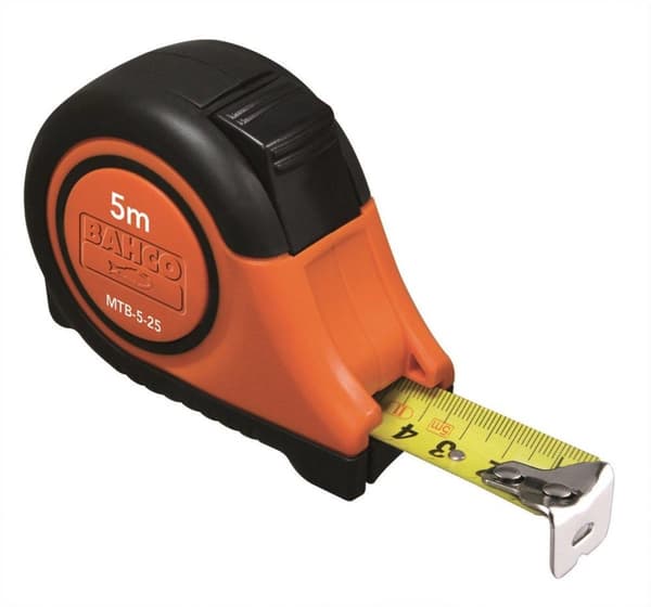 Bahco MTB-8-25-M skala 8 m kulstofstål (MTB-8-25-M)