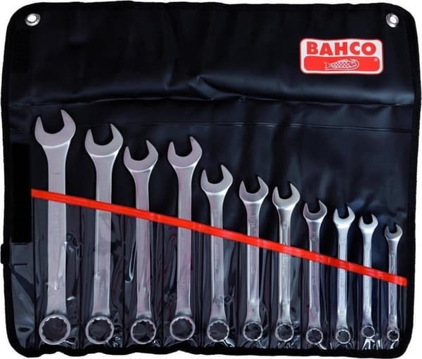 Bahco 111Z/11T kombinationsnøglesæt 11 dele 1/2 - 15/16 (111Z/11T)