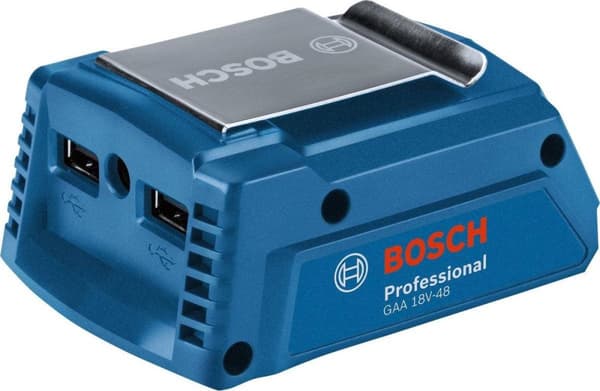 Bosch Professional GAA 18V-48 USB-laddningsstation 06188000L6 (06188000L6) Blå, Röd