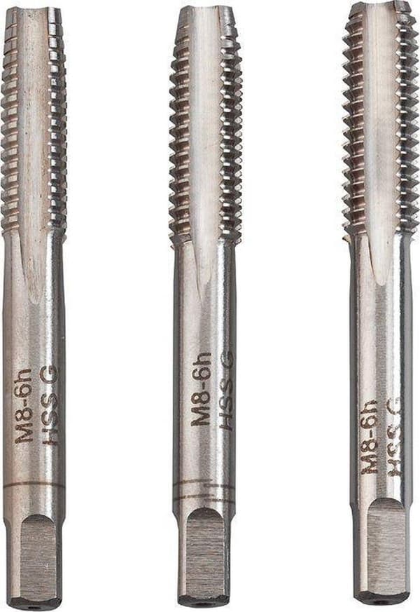 kwb 443312 kierrekatkaisusarja 3 kpl M12 1,75 DIN 352 HSS 3 kpl. (443312)