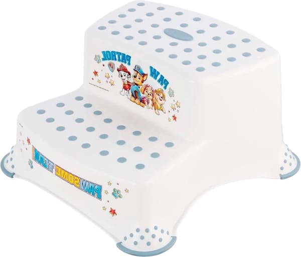 keeeper børne trin skammel "igor Paw Patrol", to-trins, hvid med print, bæreevne: 120 kg, med - 1 stk (1003210029300)