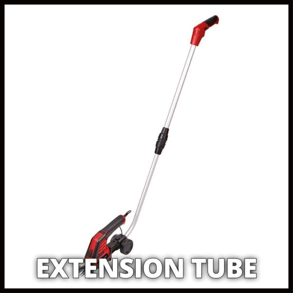 Einhell GC-CG 3.6/70 Li akkupensasleikkuri, teleskooppiset ruoholeikkurit, teleskooppipensasakset, pensassaksien jatkoputki, sis. ruoho- ja pensassaks