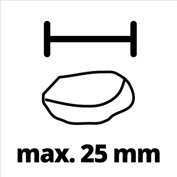 Einhell GE-DP 18/25 Li - Solo Power X-Change 4181580 dränkbar smutsvattenpump flerstegs 7500 l/h 5 m (4181580)
