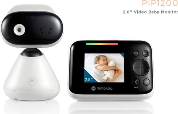 Motorola PIP1200 Baby Video Monitor 300m FHSS Svart - Vit (505537471389)