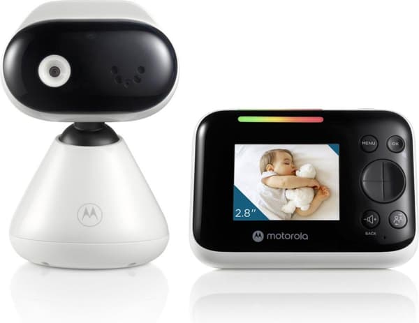 Motorola PIP1200 Baby Video Monitor 300m FHSS Svart - Vit (505537471389)