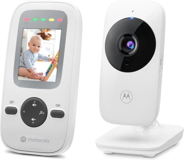 Motorola VM481 Baby Video Monitor 300m FHSS Hvid (505537471008)