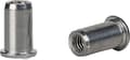 Miniatyrbillede 2 af 2: Gesipa blindnittemøtrik St M6x9x15,5 lille hoved KS 0,25-3,5mm (pakke med 250 stk) (1433713)