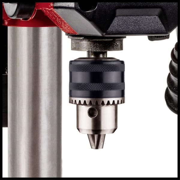 Einhell TC-BD 500. Produkttyp: bänkborr, hylstyp: skiftnyckel, chuck: B16. Rotationshastighet (min): 300 rpm, Rotationshastighet (max): 2410 rpm, Borr