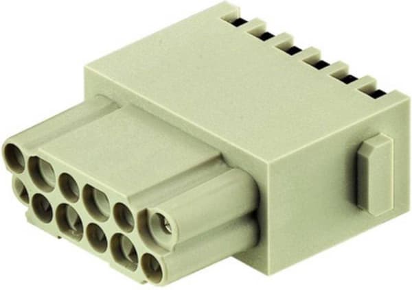 HARTING Deutschland GmbH & Co. KG pistorasia 12 napainen. 10A 250V 09 14 012 2732 (09140122732)