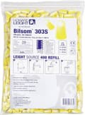Miniatyrbild 1 av 3: Honeywell hörselskyddspluggar Bilsom 303S EN 352-2 (SNR)=33 dB refill pack Ã 200 par, storlek S (1006187)