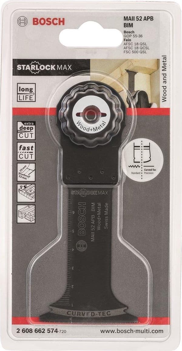 Bosch Tilbehør 2608662574 MAII 52 APB Dyksavklinge 1 stk.