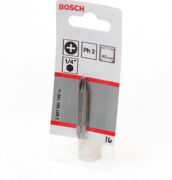 Bosch-kaksoisterä, PH2, PH2, 45 mm (2607001740)