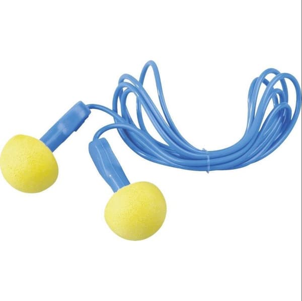 3M öronproppar Ear Express 100 par/kuddpaket med sladd (EX01001)