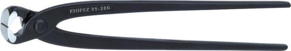 Knipex 99 00 250. Type: pincet, skærelængde: 2,4 mm, materiale: stål. Længde: 25 cm, vægt: 400 g (9900250)