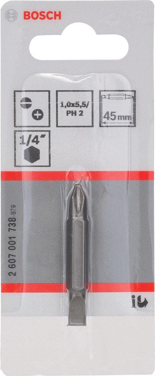 Bosch 2 607 001 738 skruetrækkerbit (2 607 001 738)