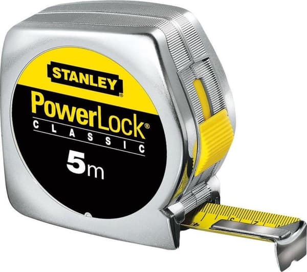 Stanley 0-33-198 Mål 8 mx 25 mm i ABS Powerlock Classic (0-33-198)
