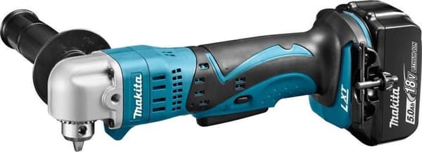 Makita DDA350RTJ - vinkel bore-/skruetrækker - 1-trins - borepatron 10 mm - 2 batterier - 18 V
