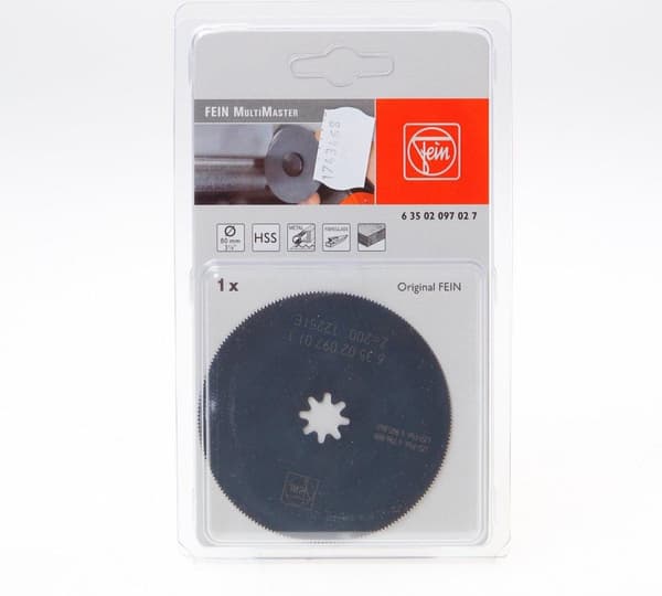 FEIN 63502097210 - savklinge - kobber - glasfiberforstærket plast - metal - plast - spartelmasse - træ - højhastighedsstål (HSS) - FEIN MultiMaster Qu