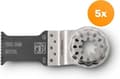 Miniatyrbillede 1 af 4: FEIN 63502157230 - savklinge - glasfiberforstærket plast - hård plast - line - plast - profil - metalplade - bimetal - 5 cm - 30 mm - 5 stk. (63502157