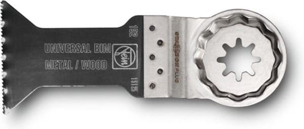 FEIN 63502152230 - savklinge - line - gipsplader - plast - profil - metalplade - træ - bimetal - 6 cm - 44 mm - 5 stk. (63502152230)