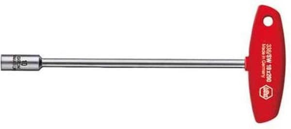 Wiha-korjaamohylsyavain ruuvimeisseli jakoavaimen koko (metrinen): 8 mm terän pituus: 200 mm (00972)