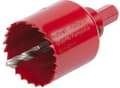 Miniatyrbillede 1 af 4: wolfcraft GmbH 5470000 - One - Bore - Gipsplader - Ikke-jernholdigt metal - Plast - Krydsfiner - Stål - Træ - Rød - Bimetallisk - Højhastighedsstål (H