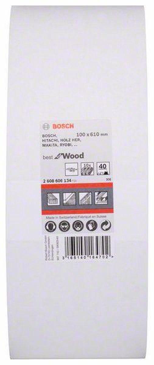 Bosch slipbandskorn 40 (L x B) 610 mm x 100 mm 2608606134 10 st. (2608606134)