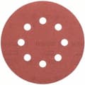 Miniatyrbillede 1 af 3: Bosch excentrisk slibepapir med velcro, perforeret korn 120 (Ø) 125 mm 2609256A26 5 stk (2609256A26)