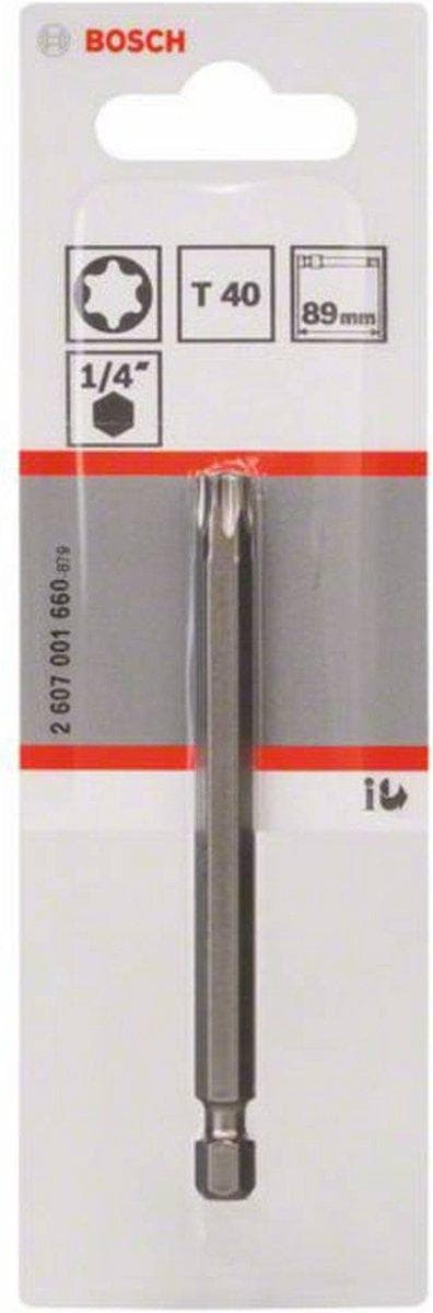 Bosch Torx bit T 40 ekstra hård E 6.3 1 stk (2607001660)