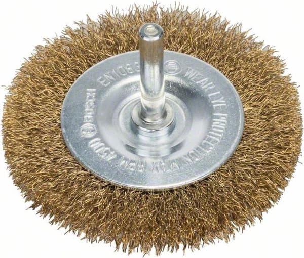 Bosch 2608622009 skivebørste Ø 75 mm ståltråd messingbelagt 1 stk (2608622009)