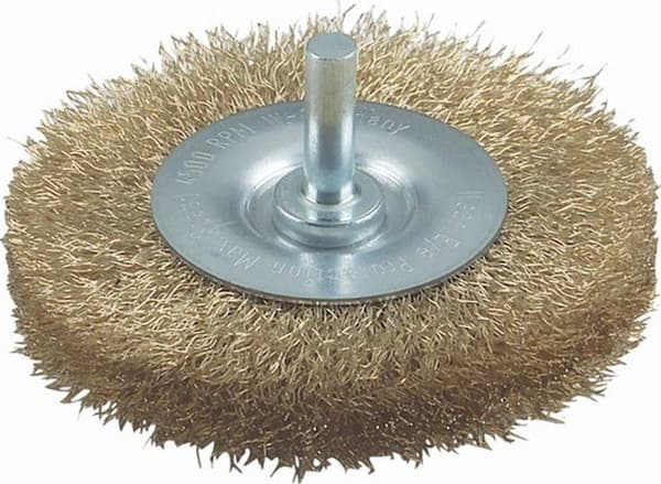 Bosch 2608622009 skivebørste Ø 75 mm ståltråd messingbelagt 1 stk (2608622009)