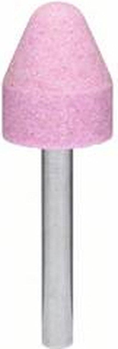 Bosch monteret spids, konisk, mellemhård 6 mm, 60, 20 mm, 25 mm 2608620014 diameter 20 mm korn 60 (2608620014)